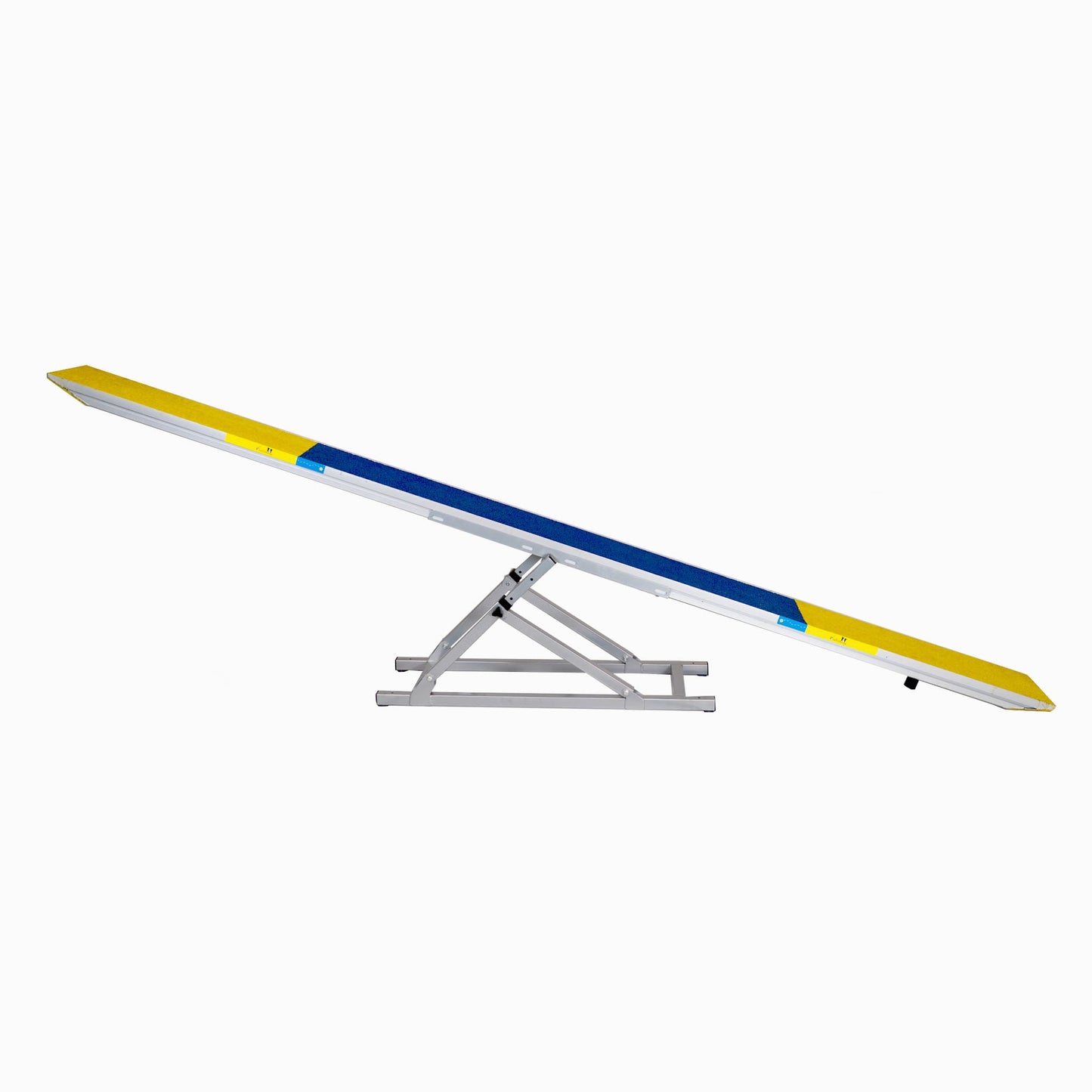 Kontaktzone der Callieway Agility Hundewippe blau gelb