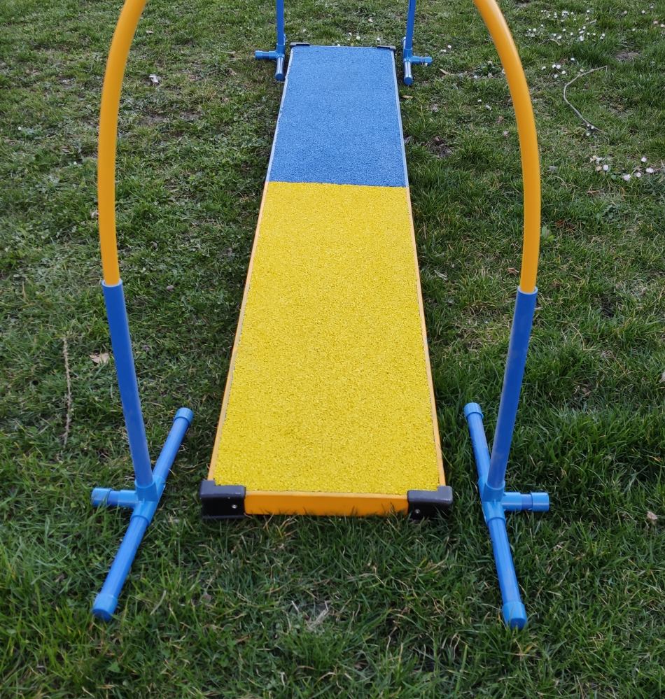 Callieway Agility Zonenboard im Training für Kontaktzonen Übungen