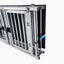 Gitterseite Callieway Twin Hundebox Aluminium