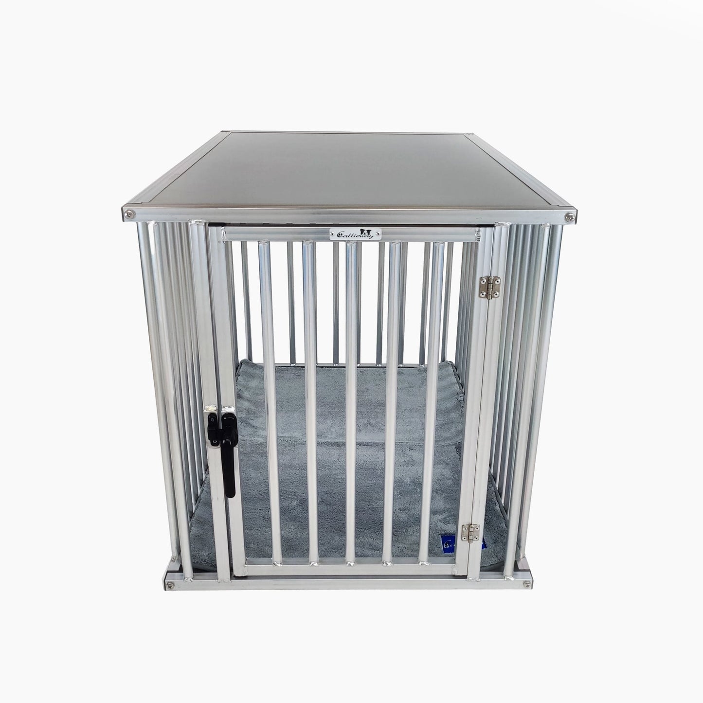 Innenraum des Callieway Aluminium Hundekäfigs XXL
