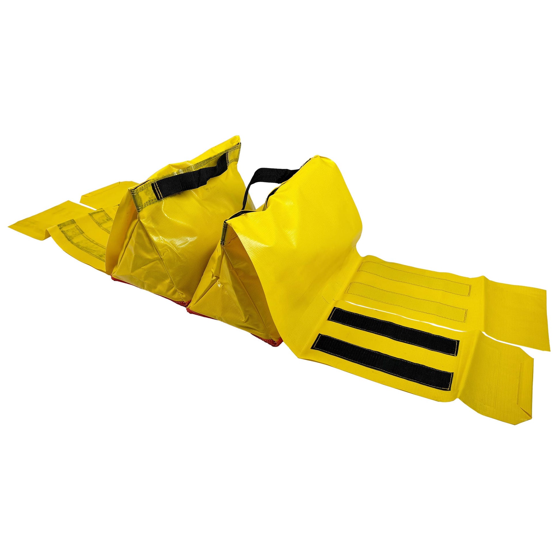 Gelber Callieway Calliebag Stützsandsack für Agility Tunnel