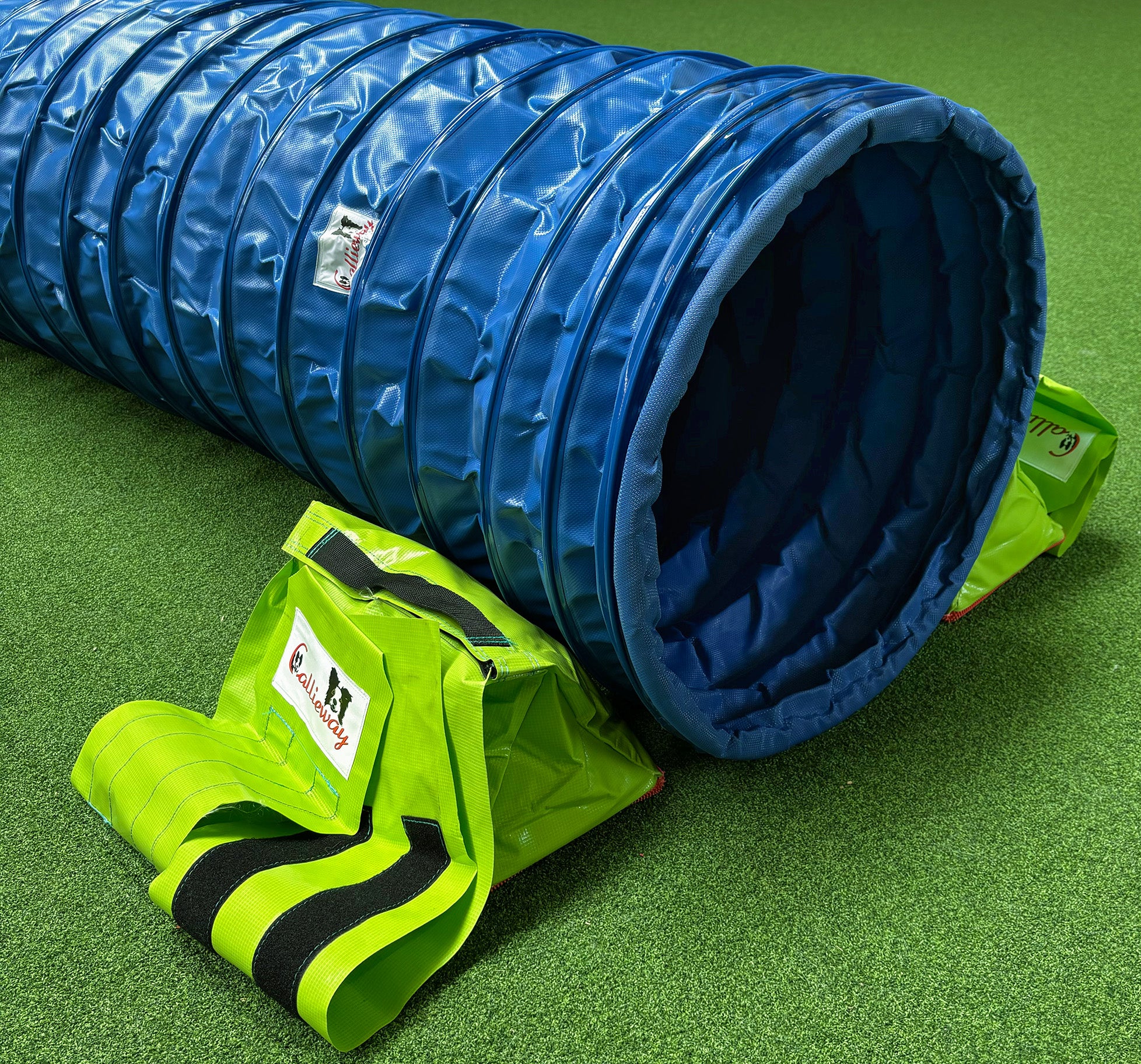 Callieway Calliebag Tunnelgewicht Lime zur Stabilisierung von Agility Tunneln