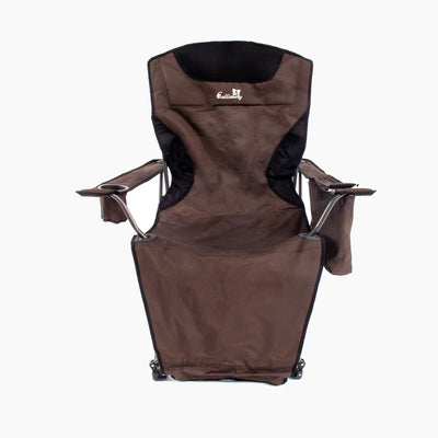 Callieway® „Bonnie Q“ – Faltbarer Campingstuhl & Relax-Liegesessel