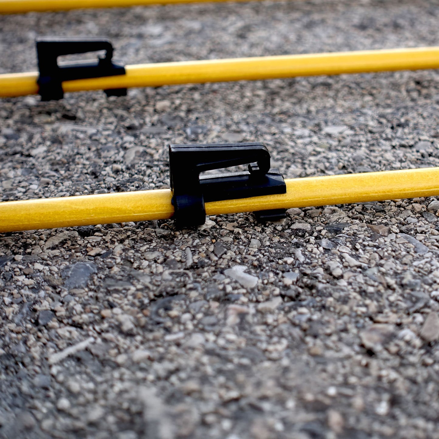 Callieway Zaunpfosten Gelb für Camping Hundezaun