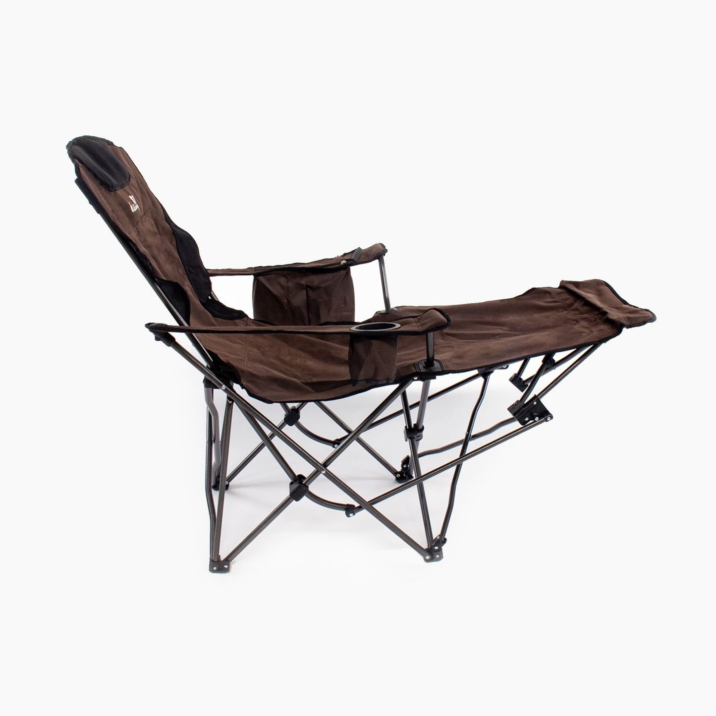 Seitenansicht des Callieway faltbaren Campingstuhls