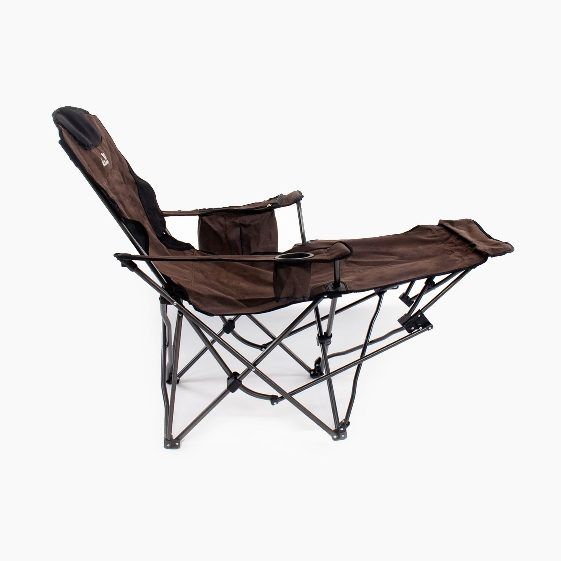 Seitenansicht des Callieway faltbaren Campingstuhls