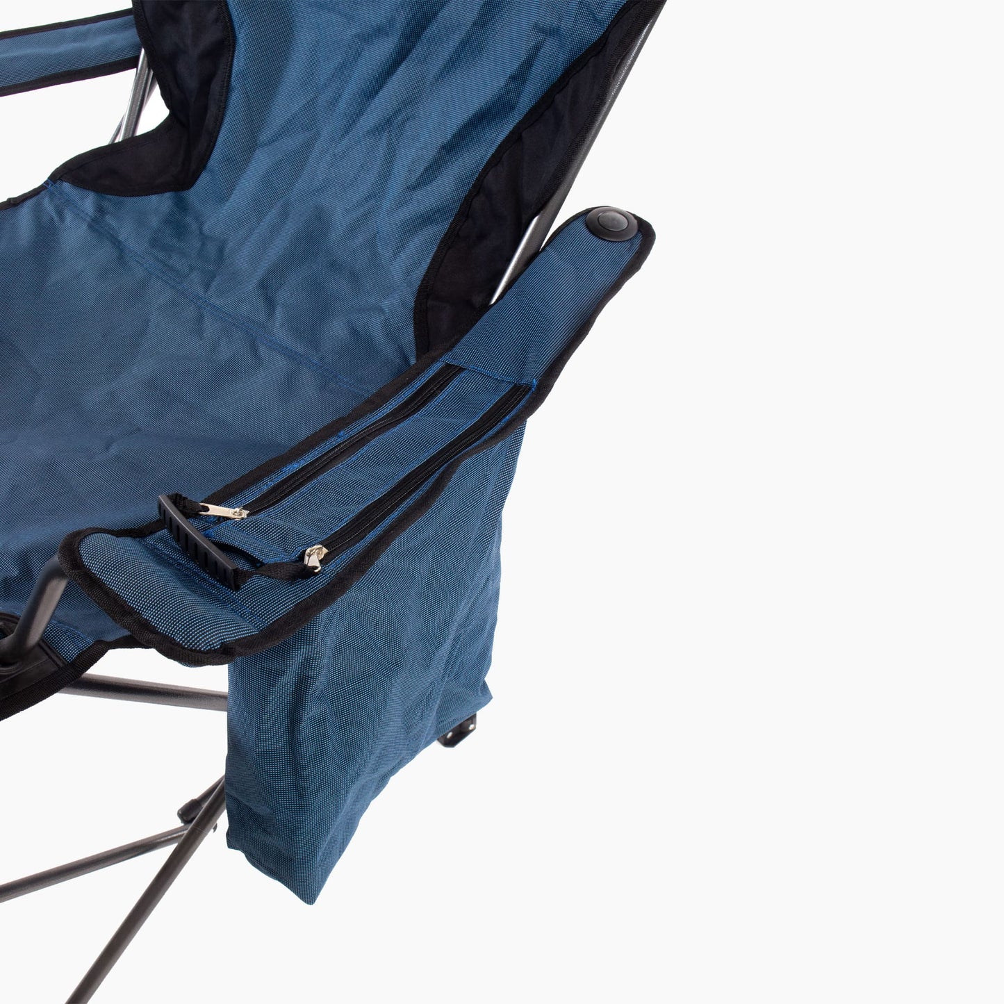 Seitenansicht des Callieway klappbaren Campingstuhls