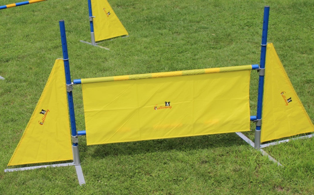 Callieway Dog Agi Jump Pro III Agility Hürde für Cavaletti Training und Hundesport