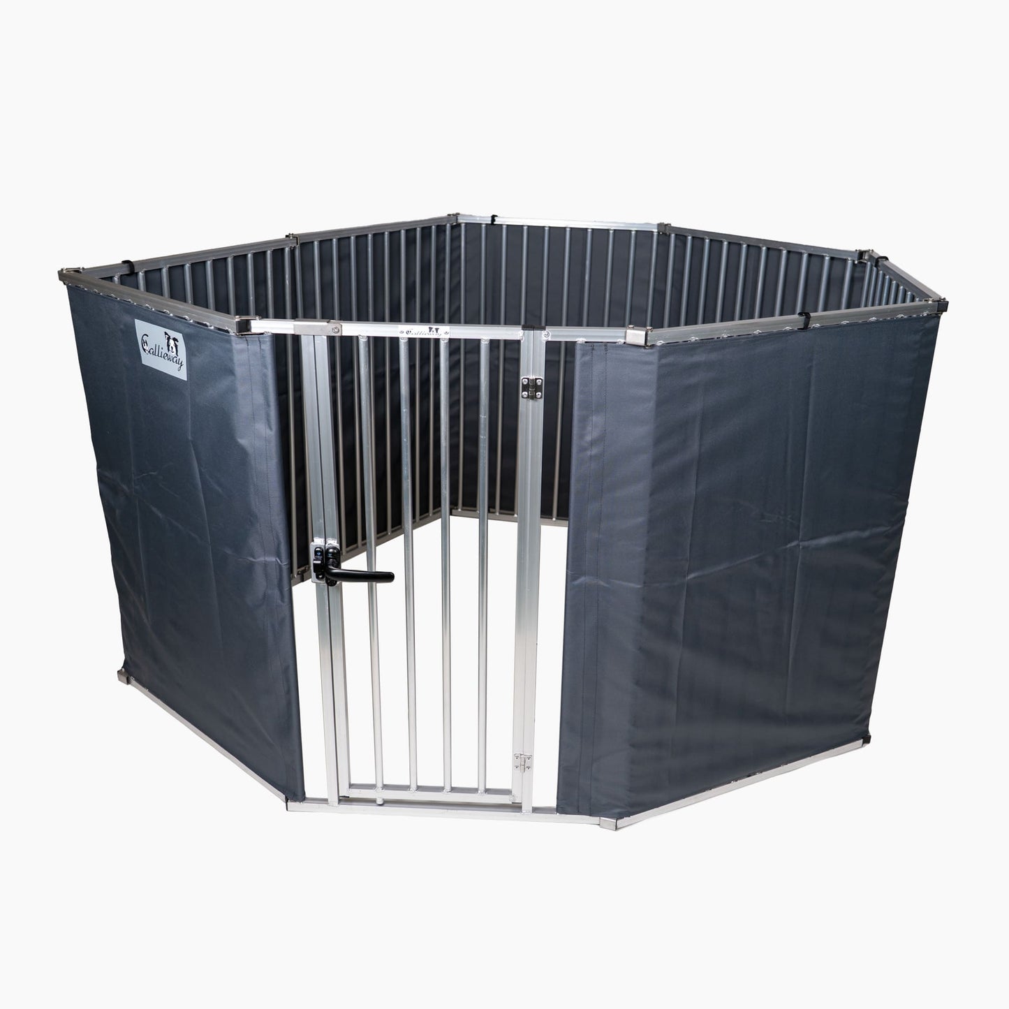 ALUZAUN „Safety Pro“ – Freilaufgehege für Hunde | Callieway®