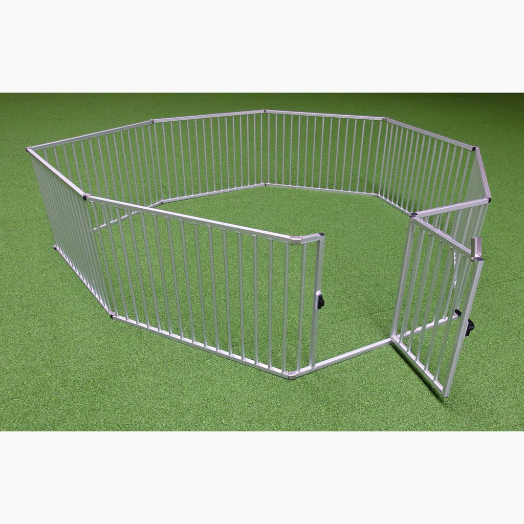 ALUZAUN „Safety Pro“ – Freilaufgehege für Hunde | Callieway®
