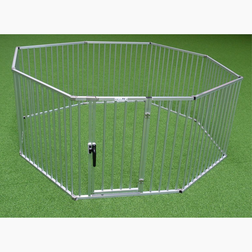 ALUZAUN „Safety Pro“ – Freilaufgehege für Hunde | Callieway®