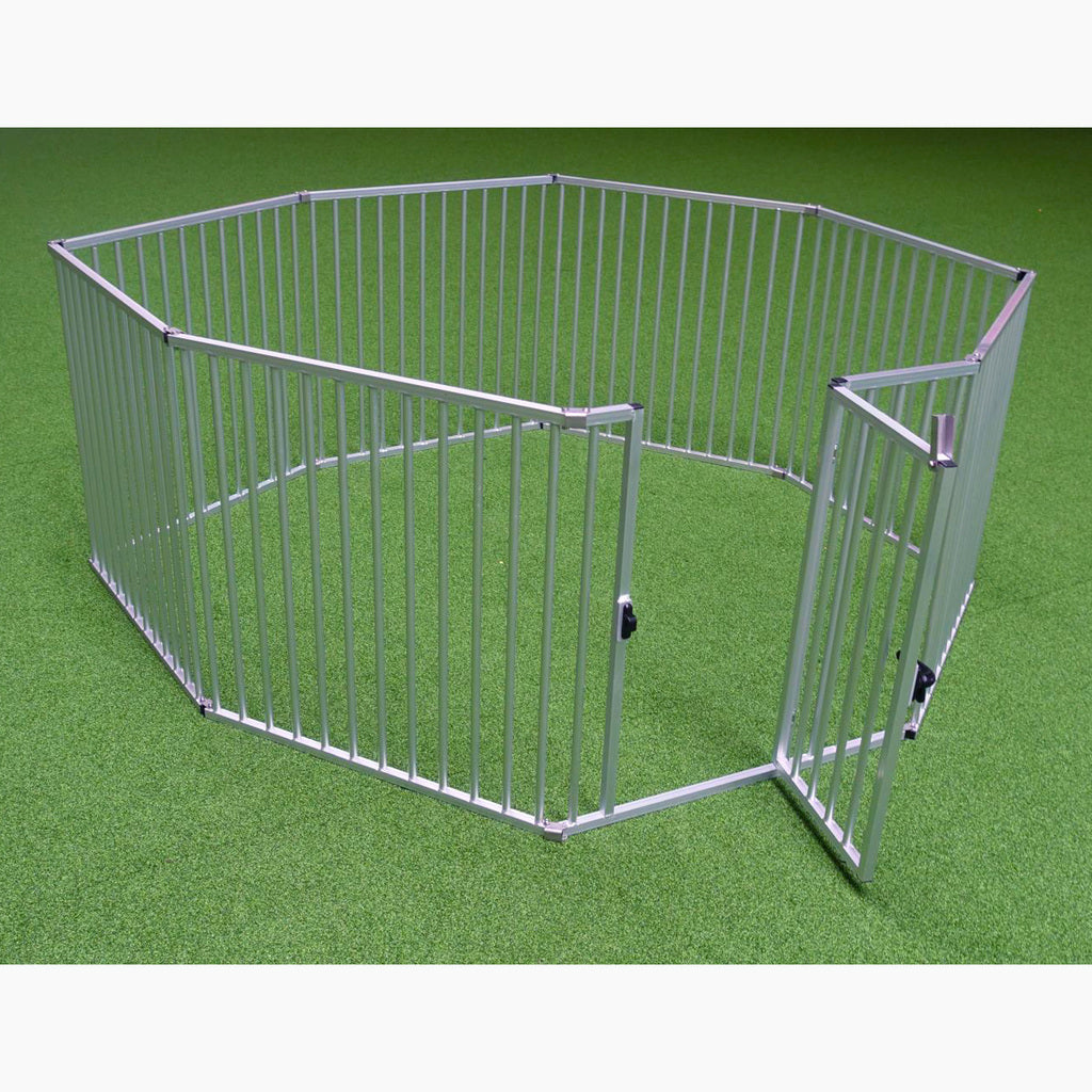 ALUZAUN „Safety Pro“ – Freilaufgehege für Hunde | Callieway®