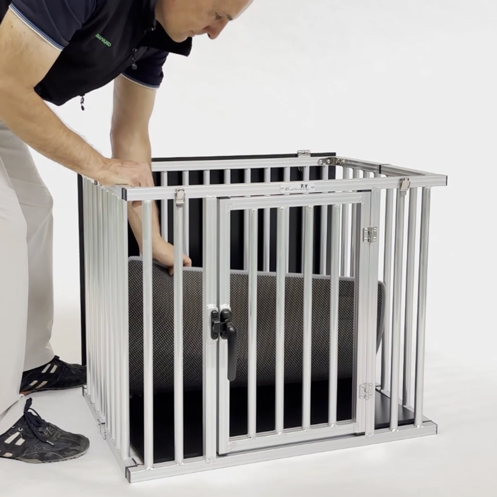 Callieway faltbare Hundebox für Reisen