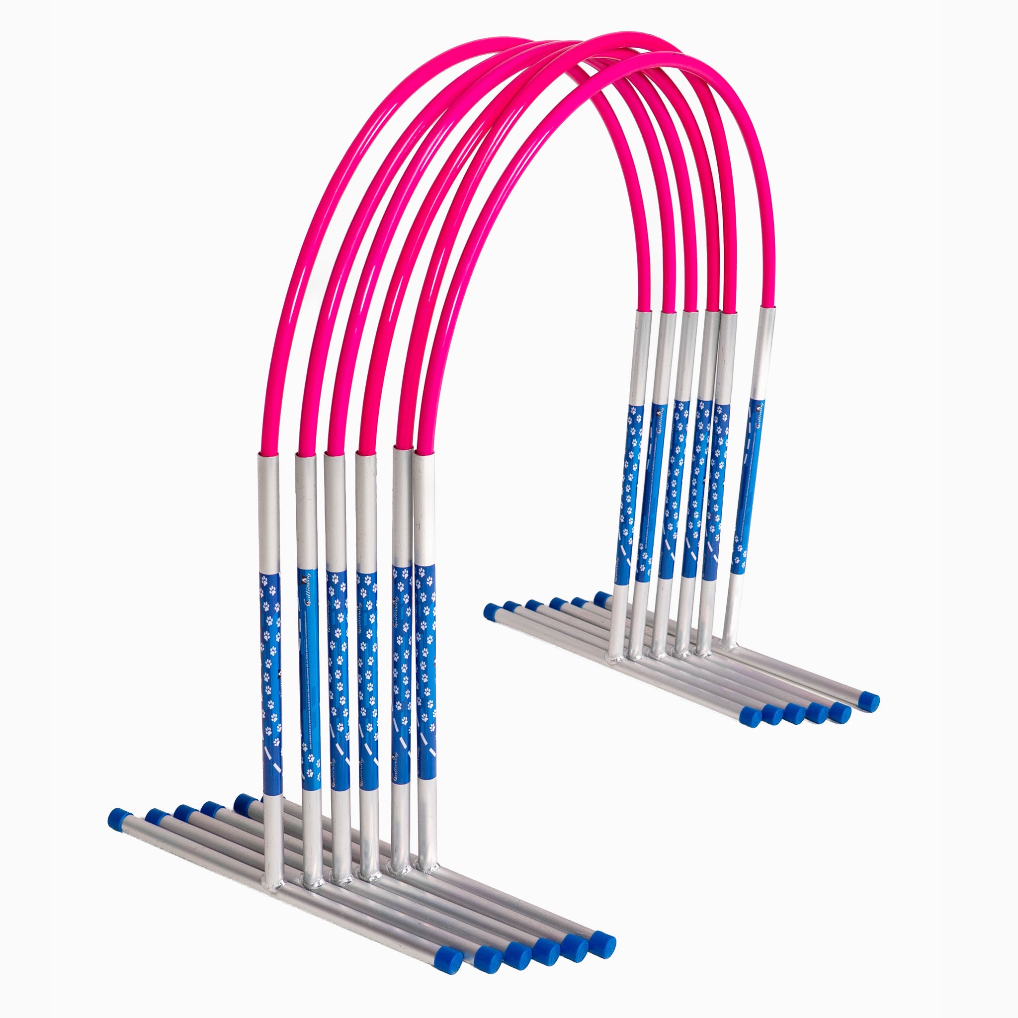 Callieway Hoopers Aluminium Hoop pink für Hundetraining