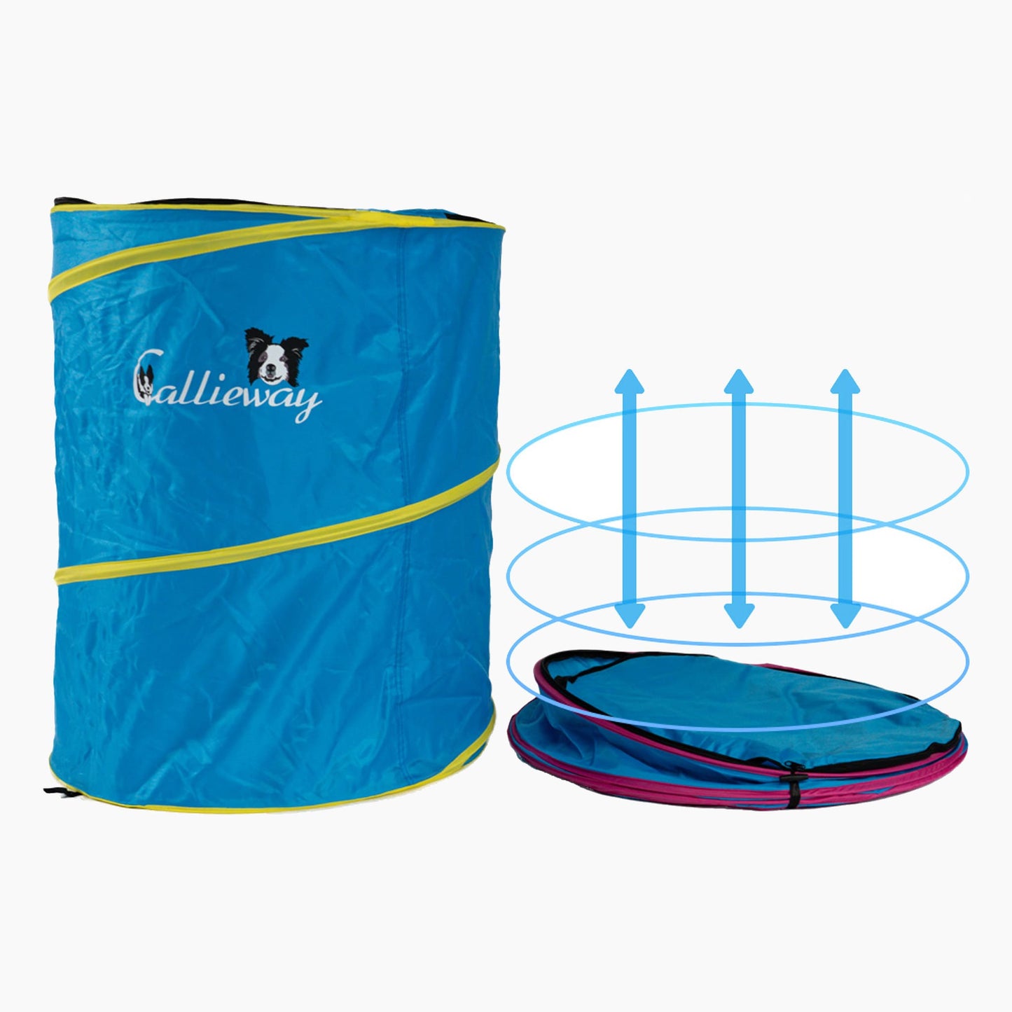 Callieway Hoopers Barrel Blau für Hoopers Hundetraining