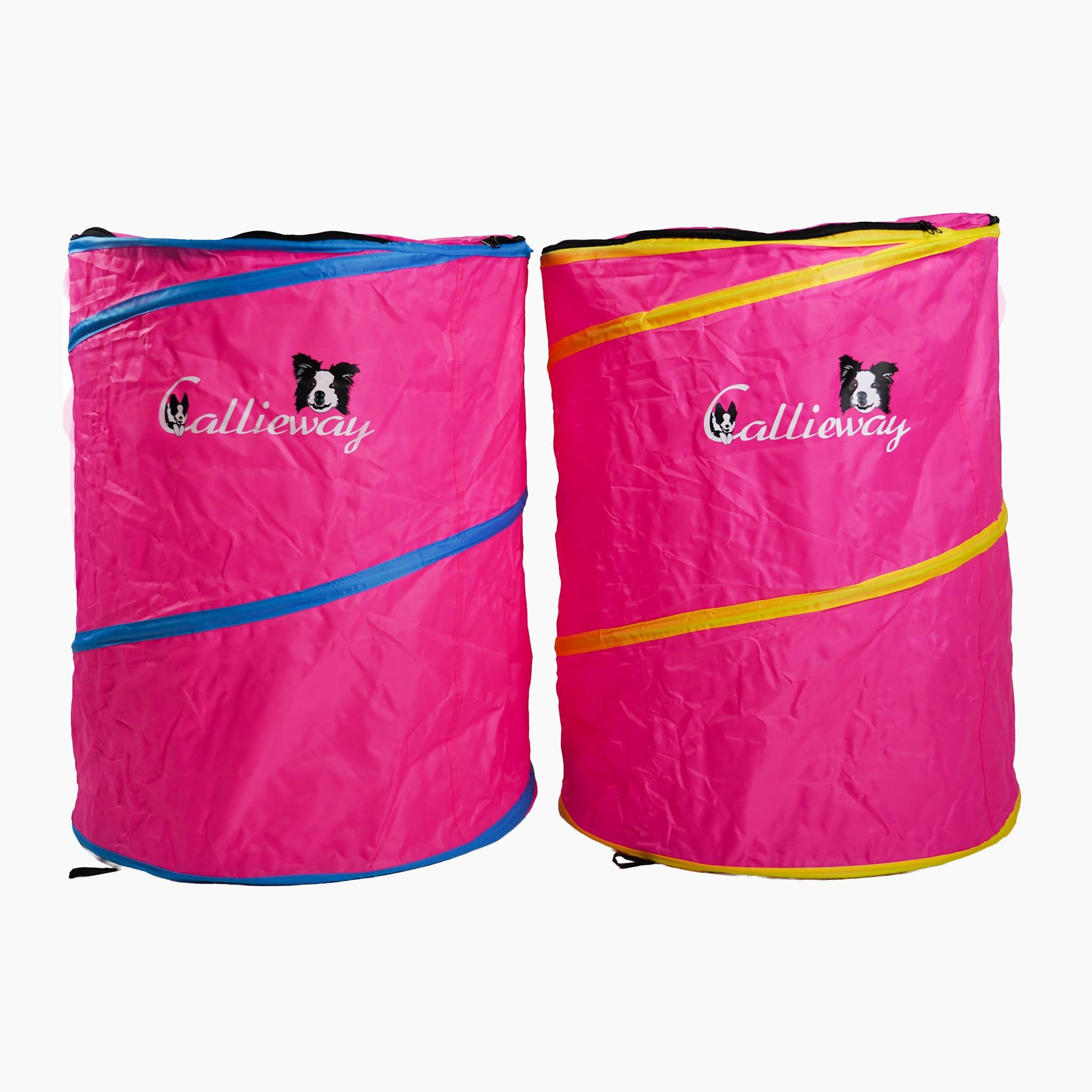 Callieway Hoopers Barrel Pink im Hoopers Hundesport Parcours