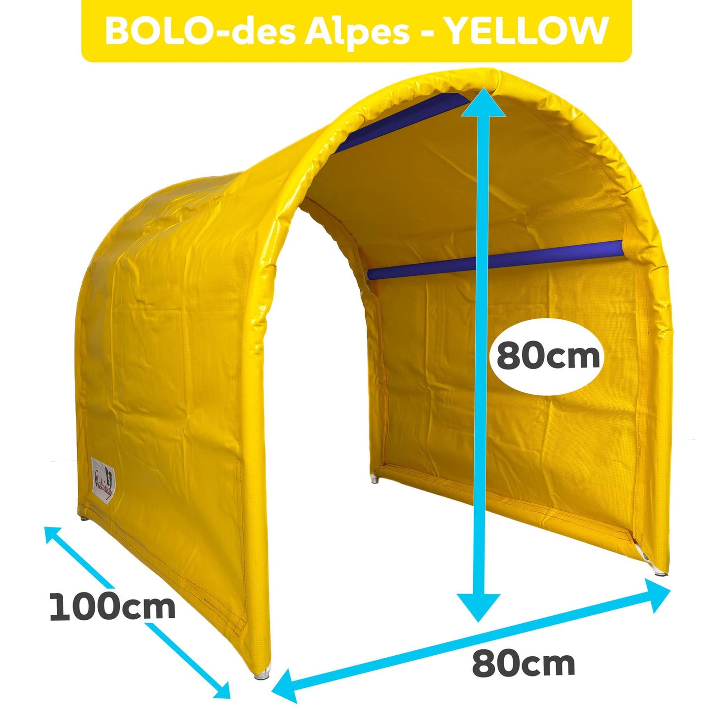 BOLO-des-Alpes Hoopers Tunnel – Doppelpack 2×1 m | Callieway®