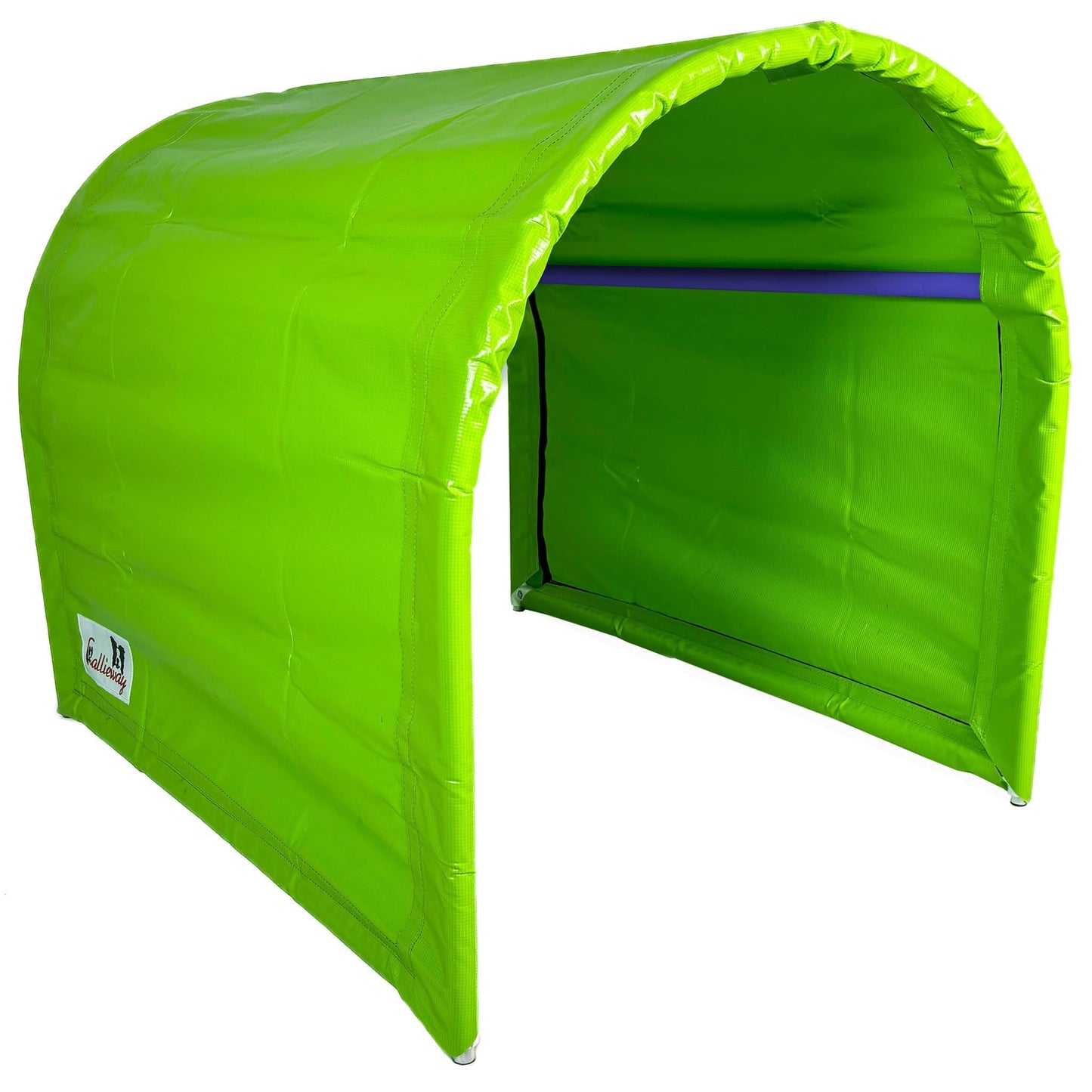 Detail des limefarbenen Callieway Hoopers Tunnels