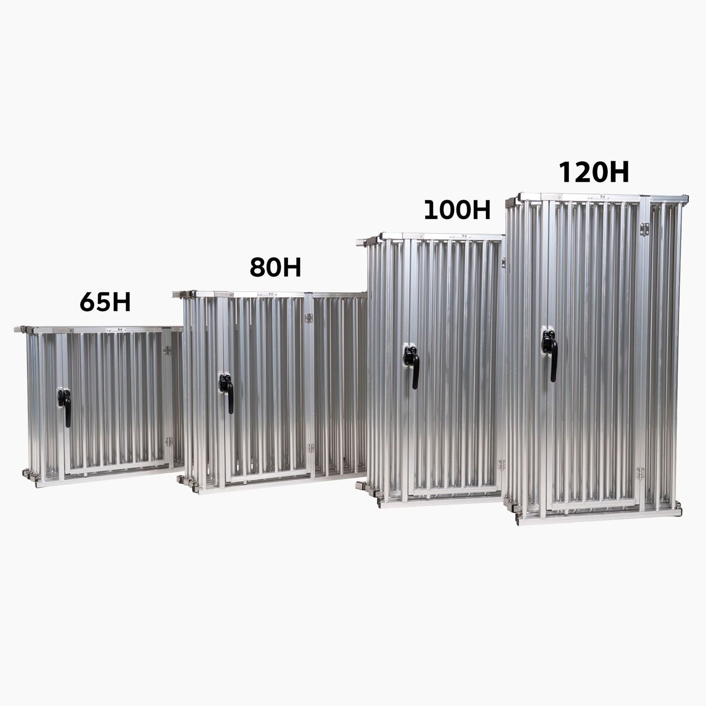 Callieway Hunde Freilaufgehege Größen 65 80 100 120 cm Aluminium