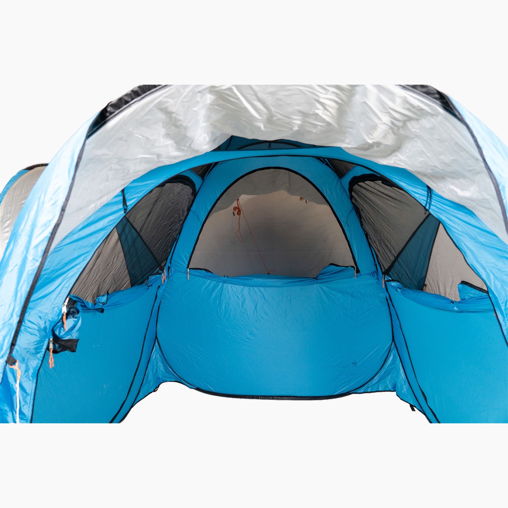 Innenraum Callieway Kwiki Wurfzelt blau