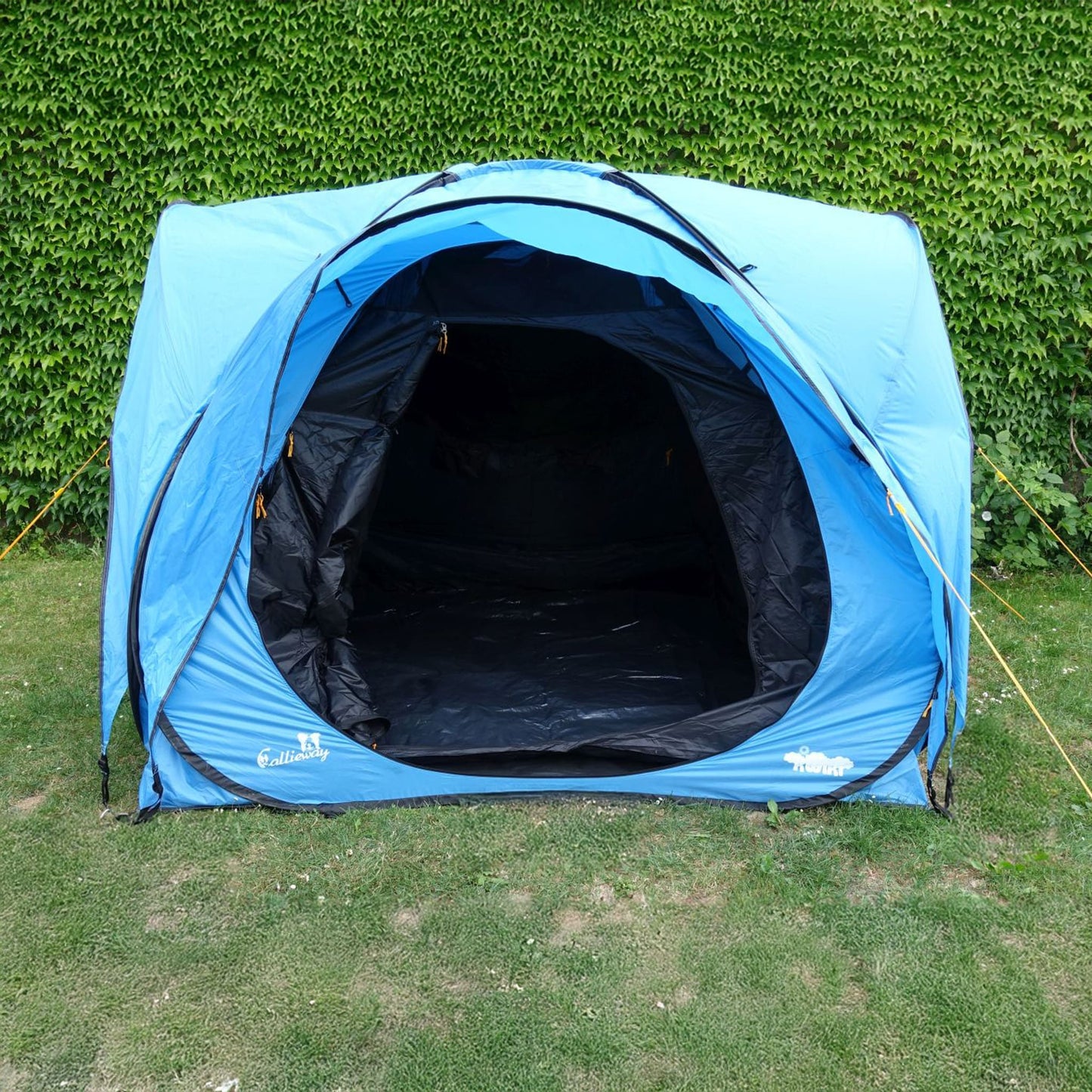 Callieway Kwiki Zelt mit installiertem Innenzelt
