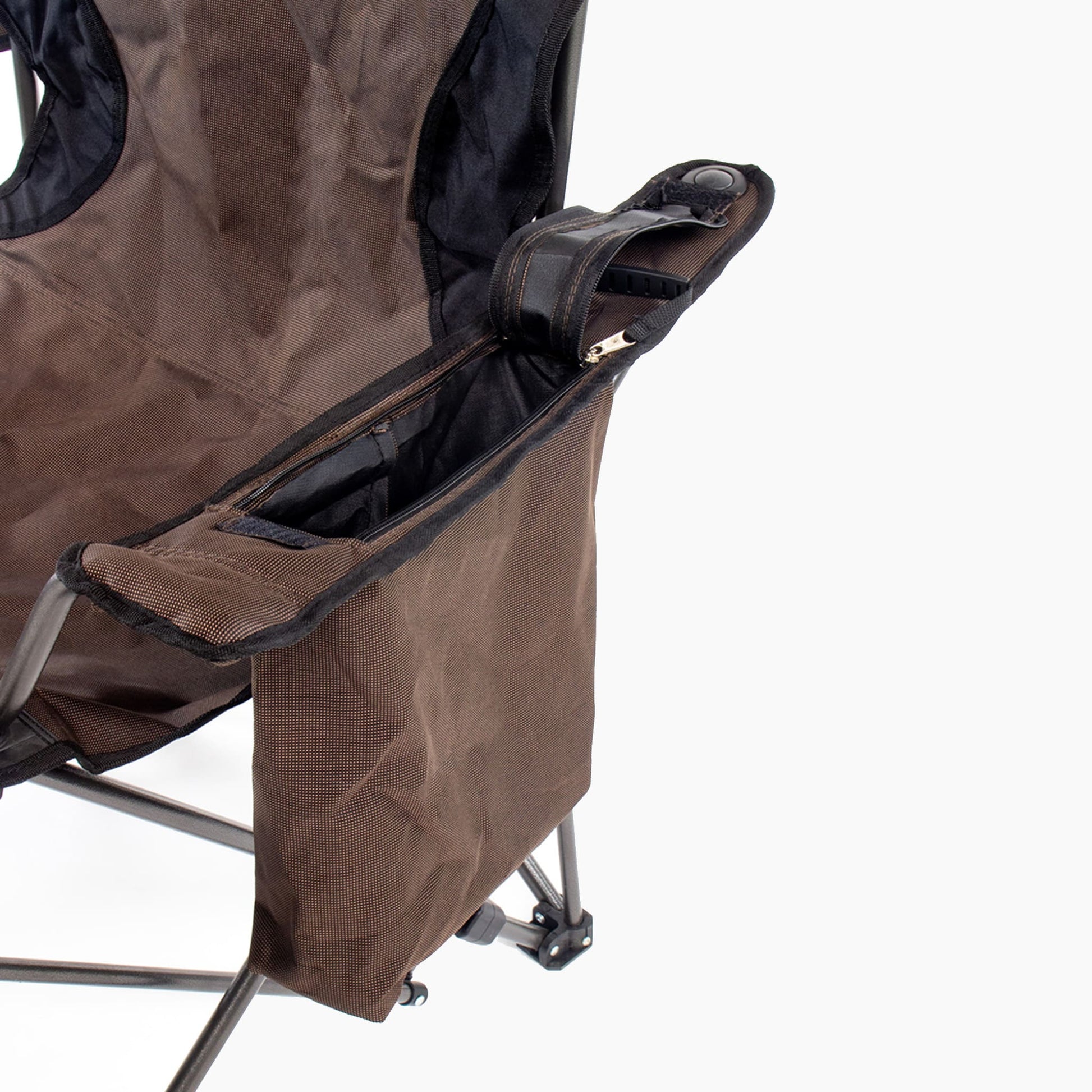 Detailaufnahme des Callieway klappbaren Campingstuhls