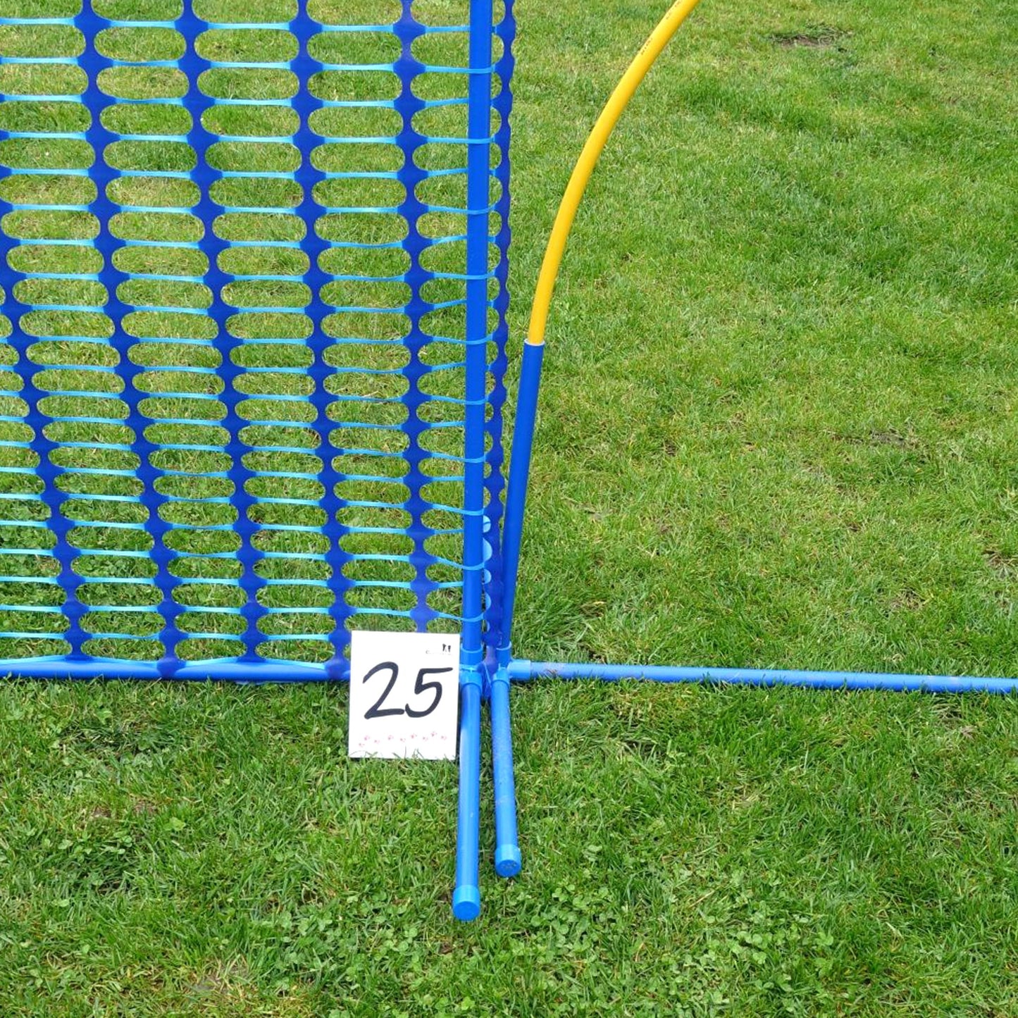 Callieway Parcoursnummer auf PVC Aufsteller