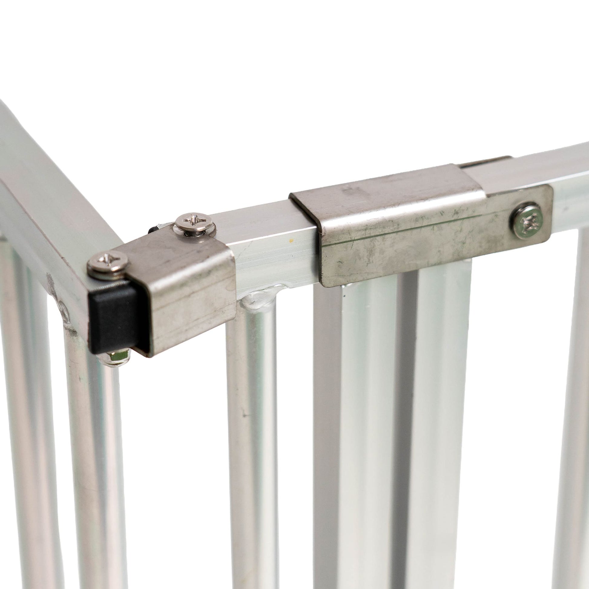 Callieway Aluminium Freilaufgehege quadratischer Aufbau, Seitenansicht