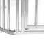 Callieway Aluminium Freilaufgehege Panel zusammengeklappt, platzsparende Lagerung