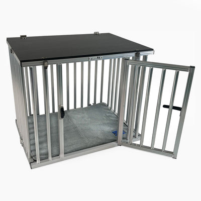 Callieway Reise Hundekäfig Seitenansicht