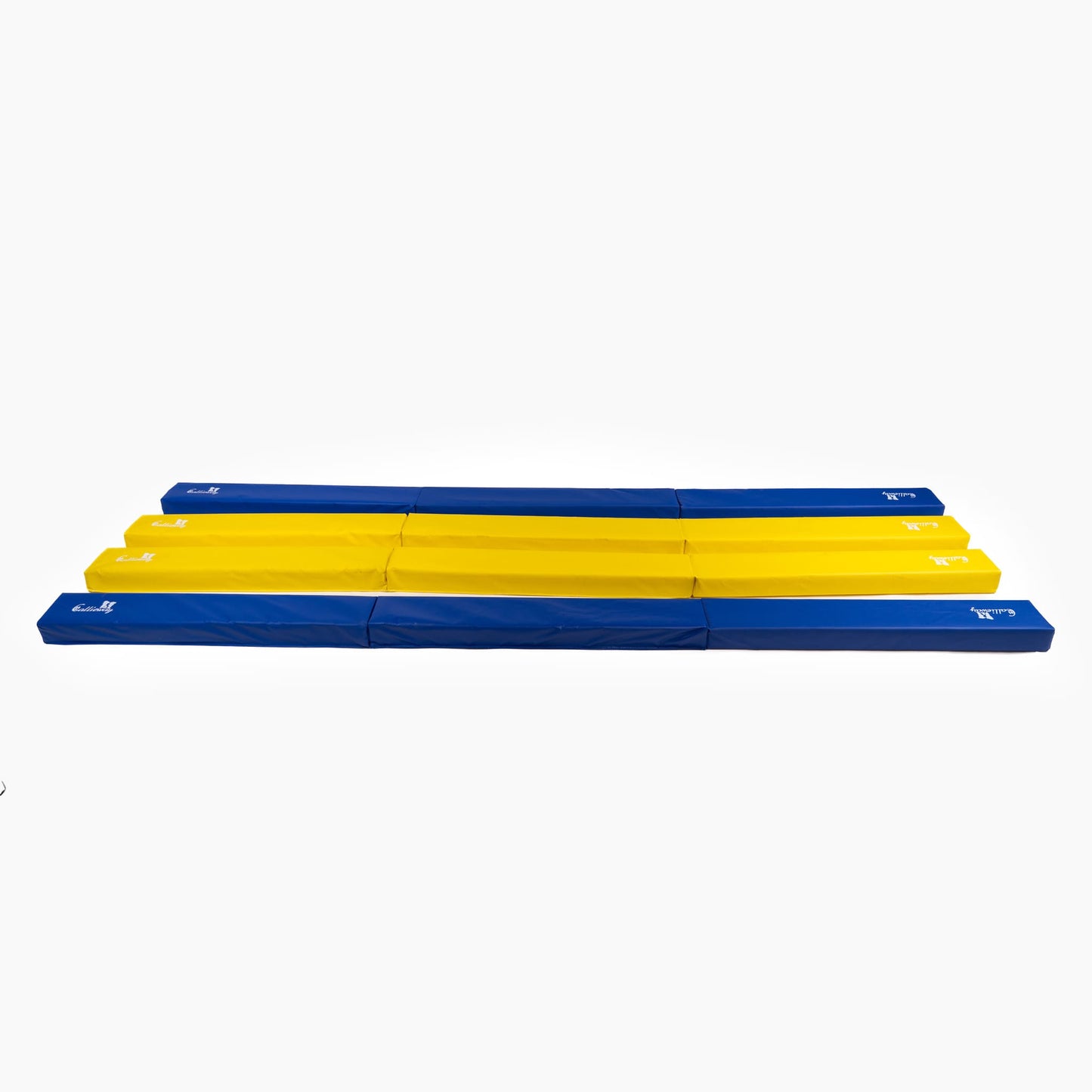 Callieway Runway Bodenarbeitsbahn blau gelb Einzelmodul