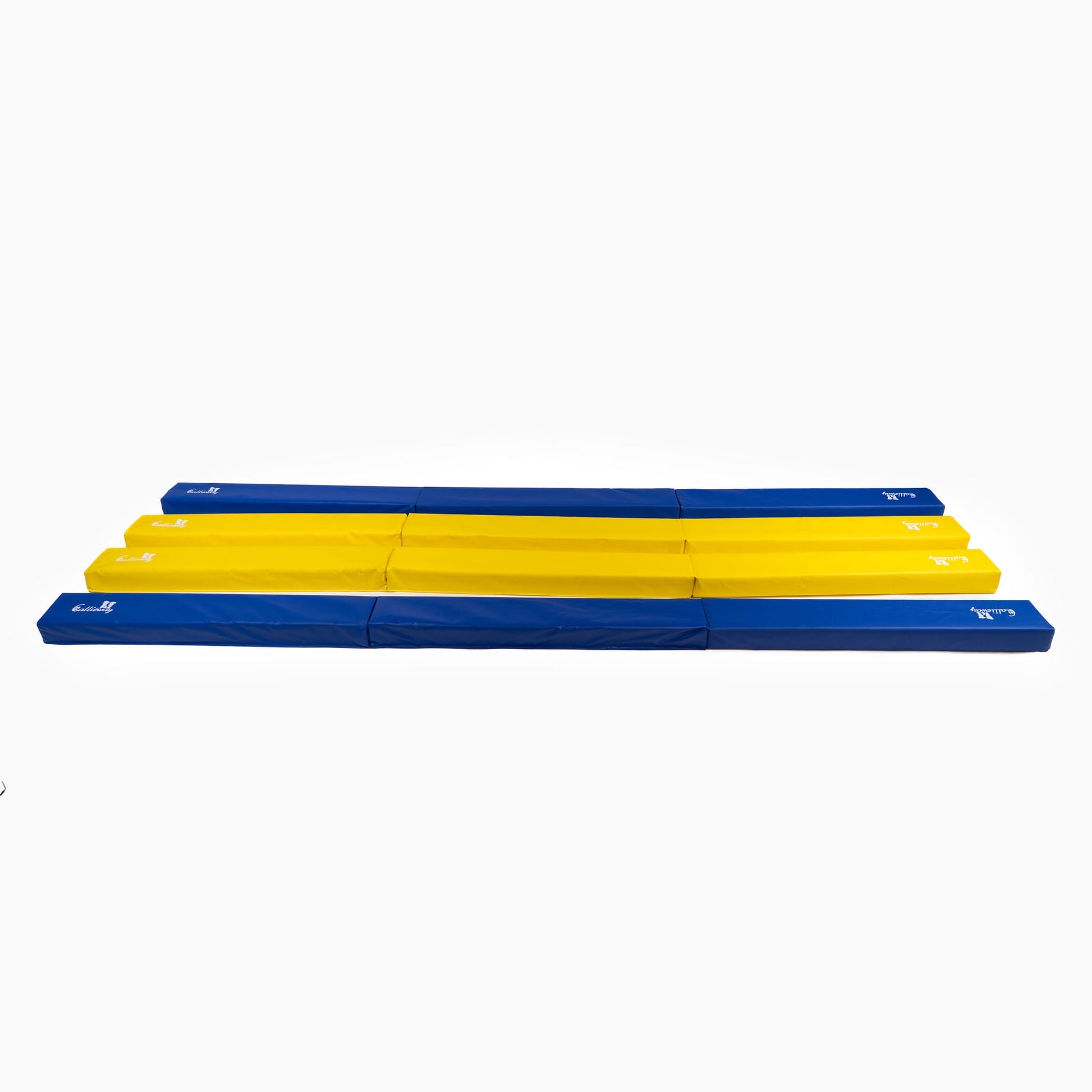 Callieway Runway Bodenarbeitsbahn blau gelb Einzelmodul