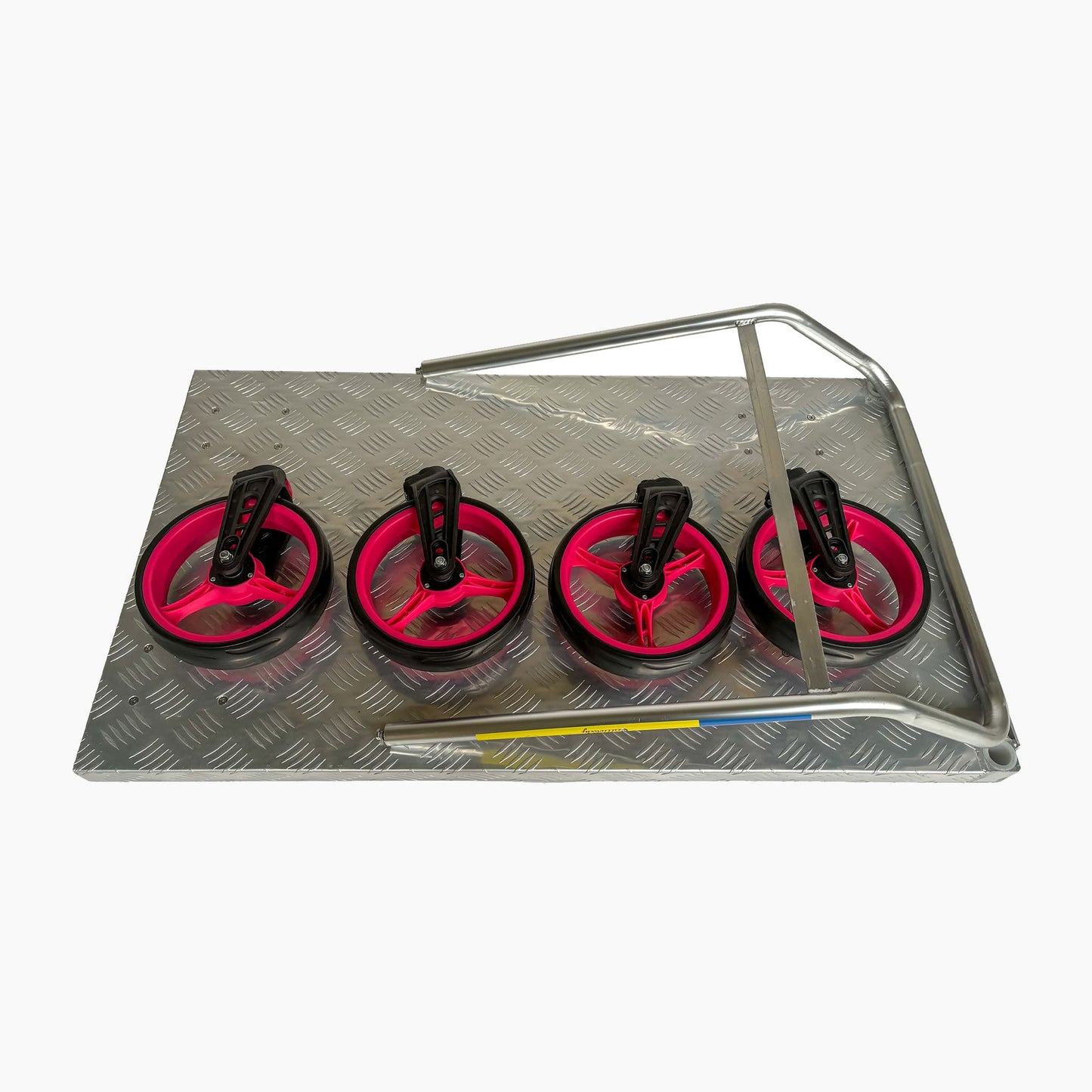 Transportrollen des Callieway AgilityCart Aluminiumwagens