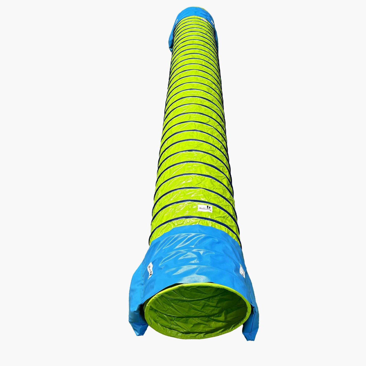 Callieway SmartGrip Profi Agility Tunnel Lime für Hundesport Training