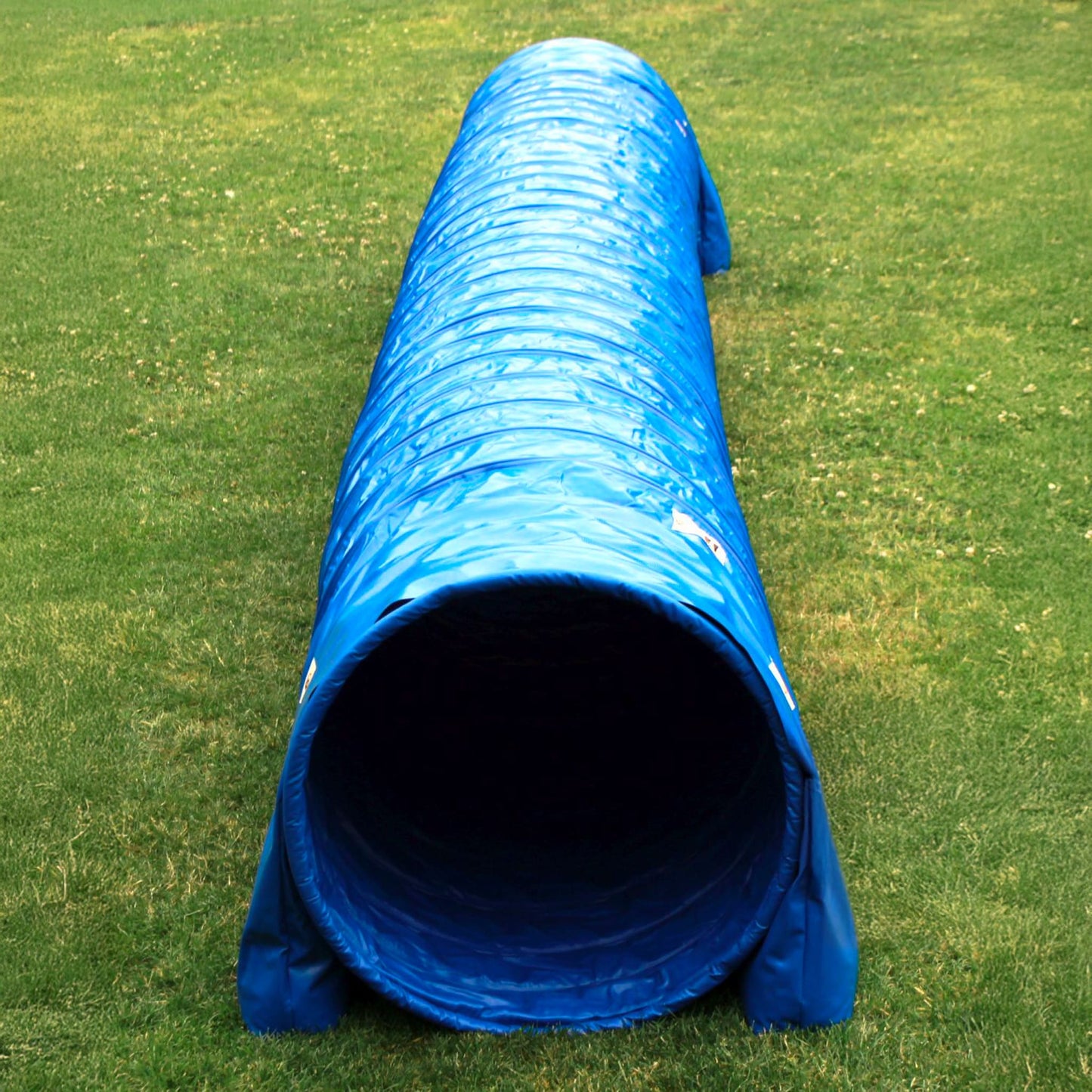 Eingang des Callieway SmartGrip Agility Tunnels Blau