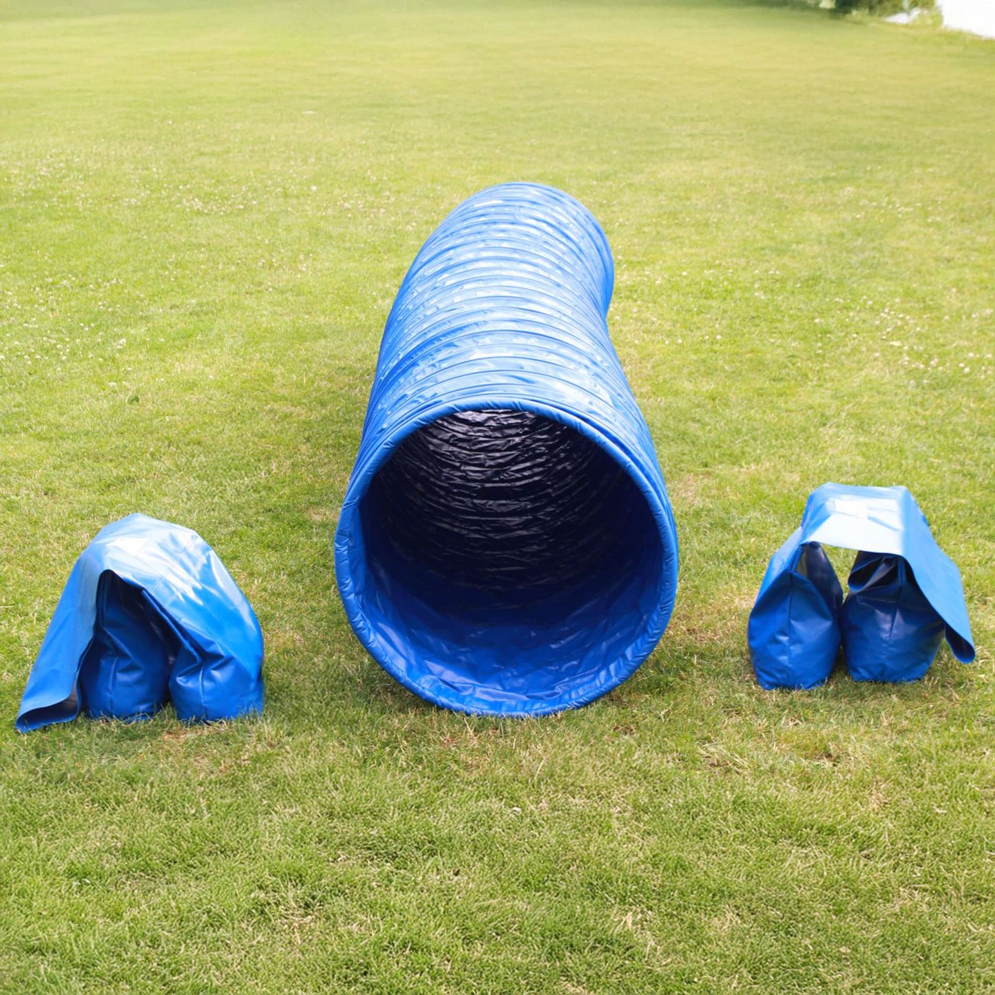 Callieway SmartGrip Agility Tunnel mit Stützsandsäcken