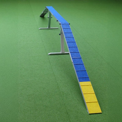 ALU Agilitysteg „Agi Dog Walk PRO“ DIVIS | gummiert, FCI-konform