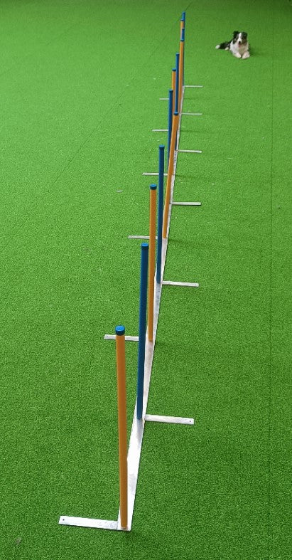 Callieway Trophy Agility Slalomstangen B-Ware für Hundesport Training