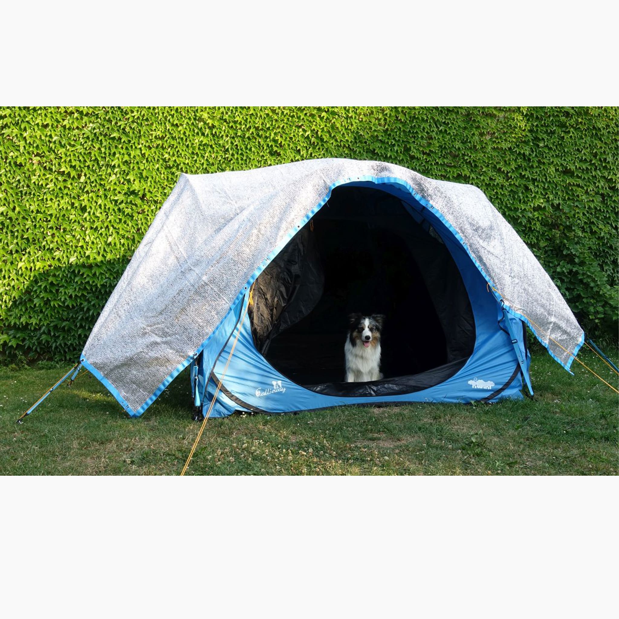 Callieway Sonnenschutz mit UV Reflexbeschichtung für Agility Tunnel