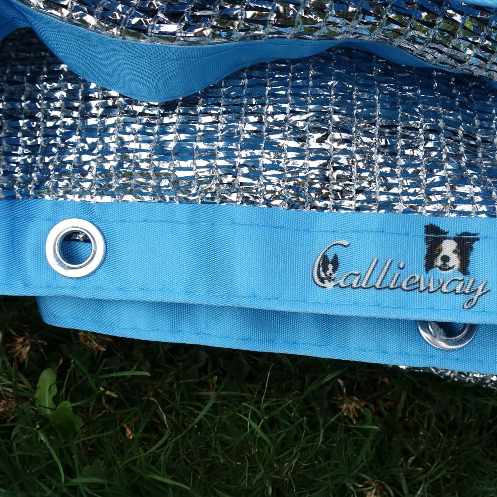 Callieway UV Sonnenschutz für Hundetunnel mit Silberbeschichtung