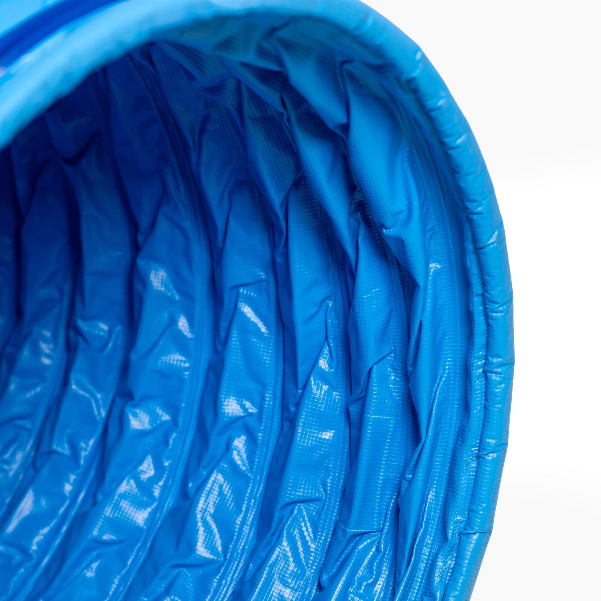 Innenansicht Callieway Welpen Agility Tunnel blau