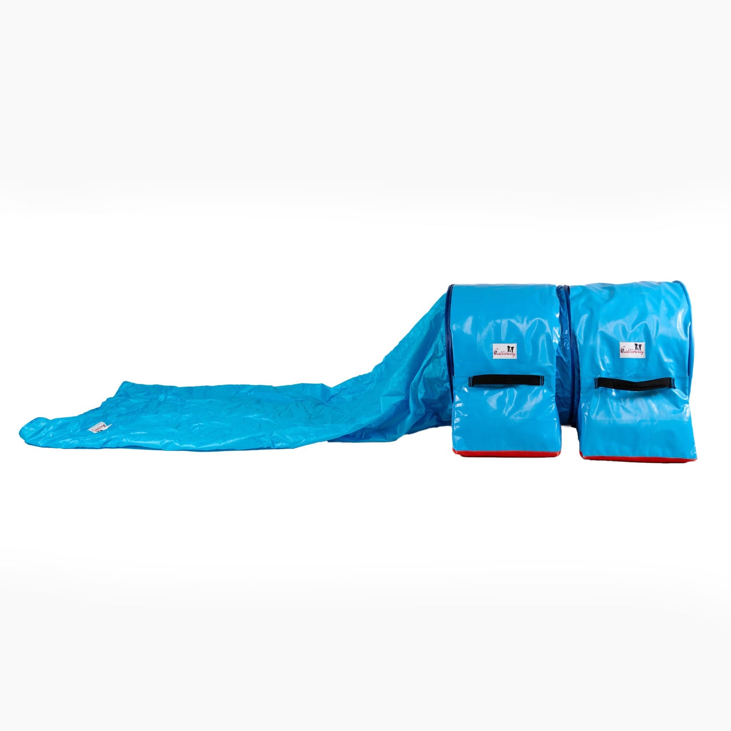 Callieway Welpen Agility Tunnel Trainingsset blau