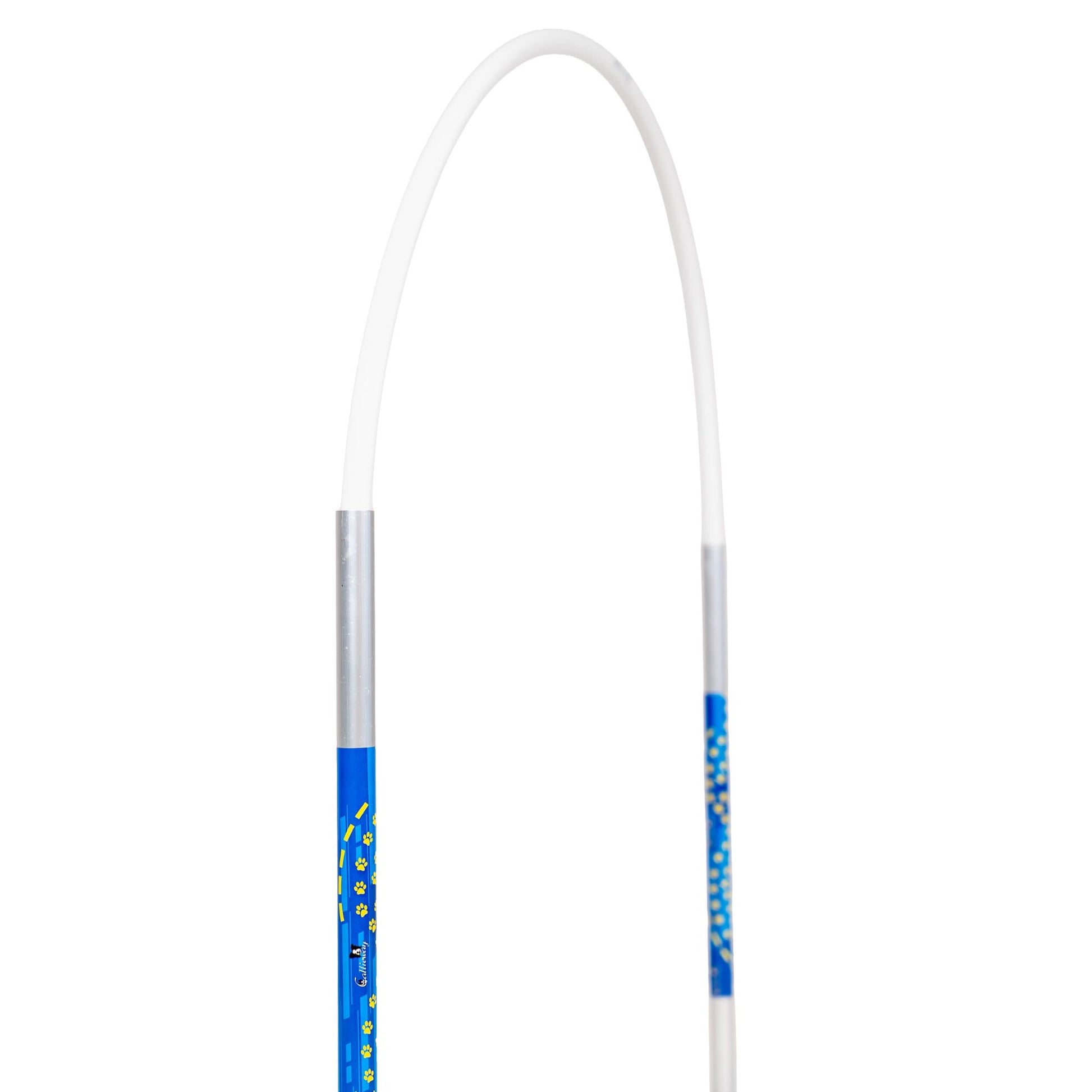 Callieway® Agility Hoopers cerchio in alluminio bianco con supporto vista dettagliata