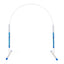 Callieway® Agility Hoopers cerchio in alluminio bianco con supporto ravvicinata