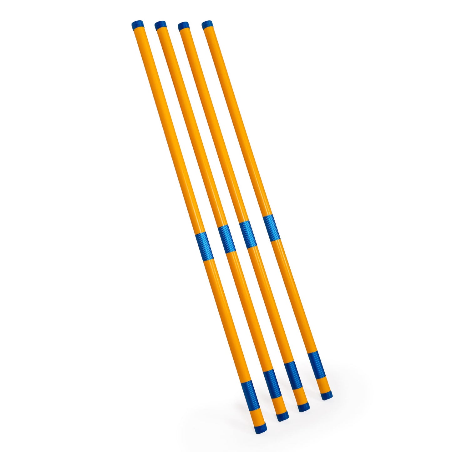 Callieway® Agility Long Jump orange-yellow poles light oblique view