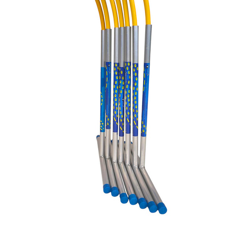 Profi Hoopers ALU Agility Hoops | für Turniere regelkonform (ohne Mittelstrebe)