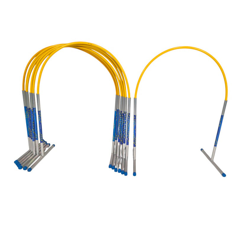 Profi Hoopers ALU Agility Hoops | für Turniere regelkonform (ohne Mittelstrebe)