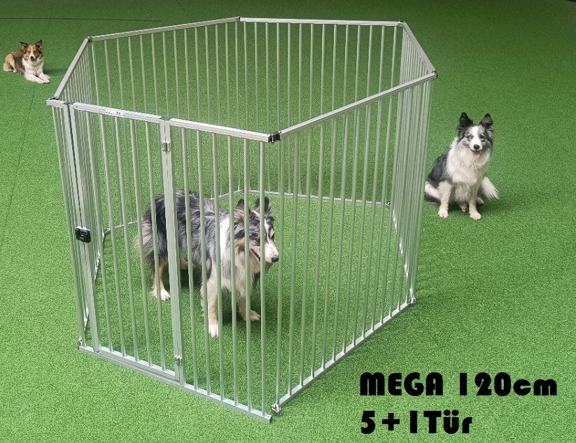 ALUZAUN „Safety Pro“ – Freilaufgehege für Hunde | Callieway®
