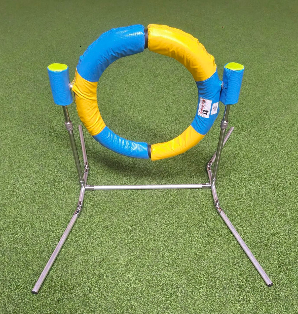 Callieway® „Bounce-O-Tyre Safetysoft FUN 45cmØ“ – Klappbarer Agility Reifen für sicheres Hundetraining