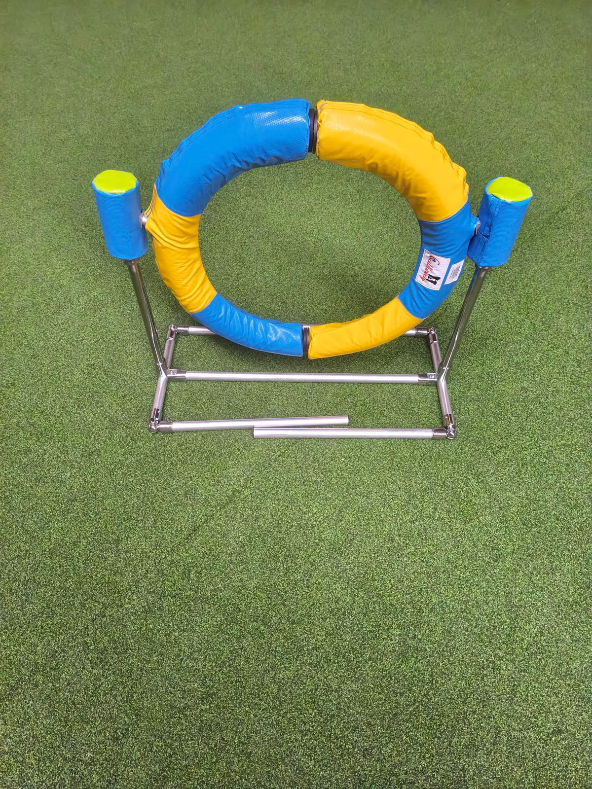Callieway® „Bounce-O-Tyre Safetysoft FUN 45cmØ“ – Klappbarer Agility Reifen für sicheres Hundetraining